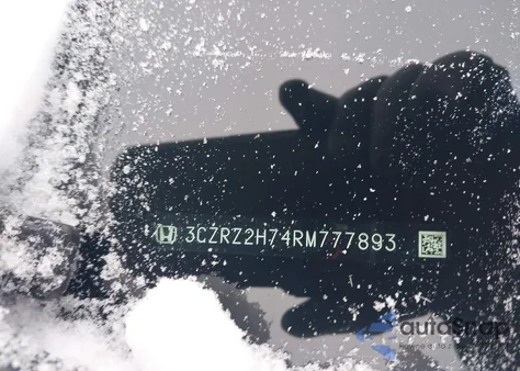 2024 Honda Hr-V Awd Ex-L/Awd Ex-L W/O Bsi from USA, damaged, VIN 3CZRZ2H74RM777893